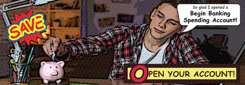 Begin Banking Homepage block